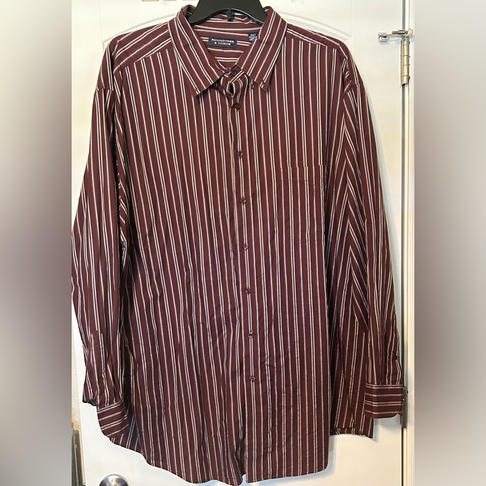 Men’s Roundtree & Yorke Shirt 4XT Big & Tall